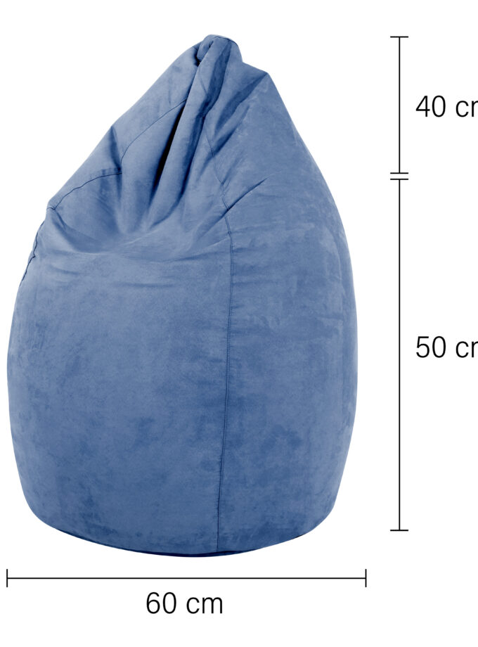 Drop Sitzsack 60x60x90 cm - 220 Liter Indoor