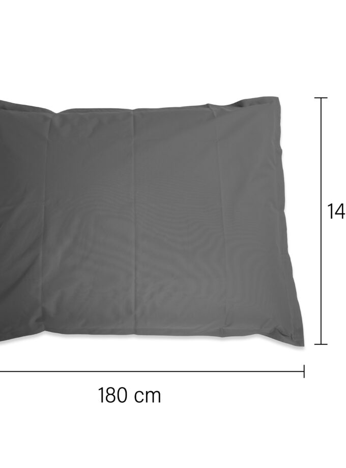 Square XXL Riesensitzsack 140x180cm - 380 Liter EPS Perlen Füllung - In- & Outdoor Sitzsack