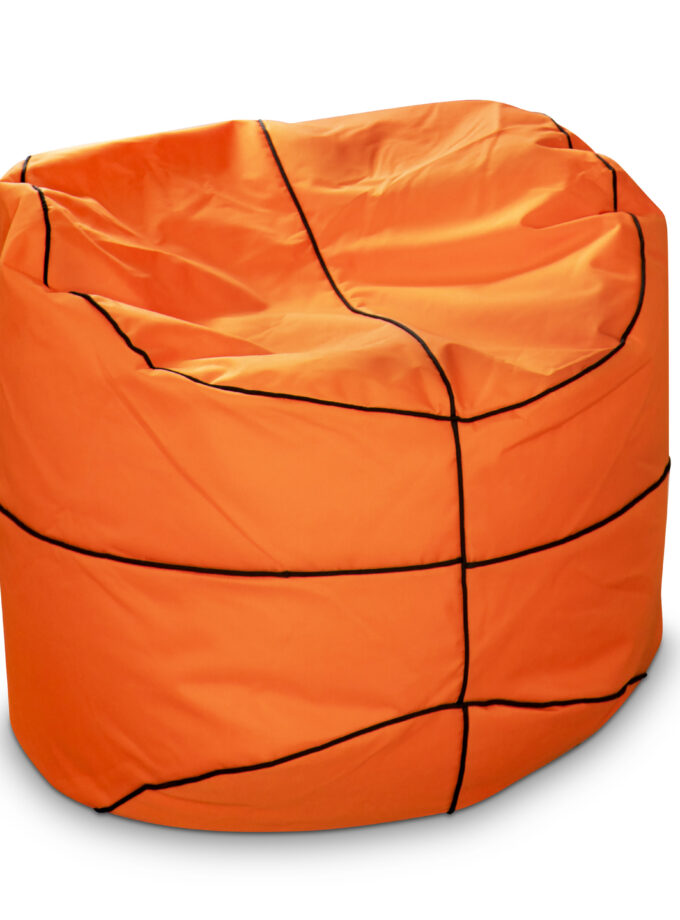 Green Bean © 2er Set Square XXL + BeBI Sitzsack - TÜV geprüft - 380 + 70Liter EPS Perlen Füllung - PVC Bezug - In- und Outdoor Sitzsack - Sitzkissen Bean Bag - Orange