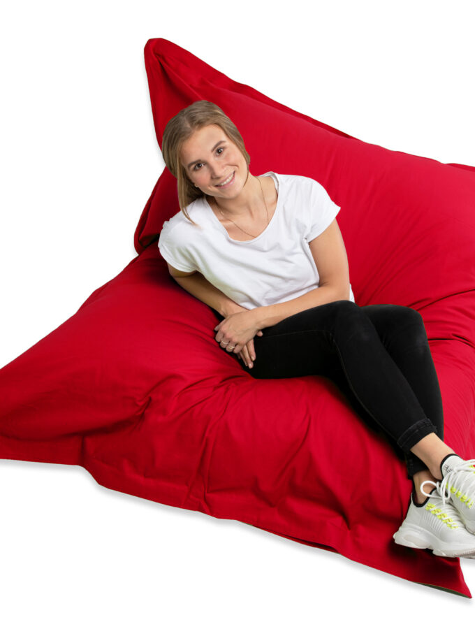 Square XXL Riesensitzsack 140x180 cm - 380 Liter EPS Perlen Füllung - Indoor