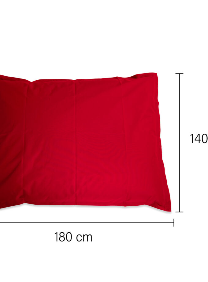Square XXL Riesensitzsack 140x180 cm - 380 Liter EPS Perlen Füllung - Indoor